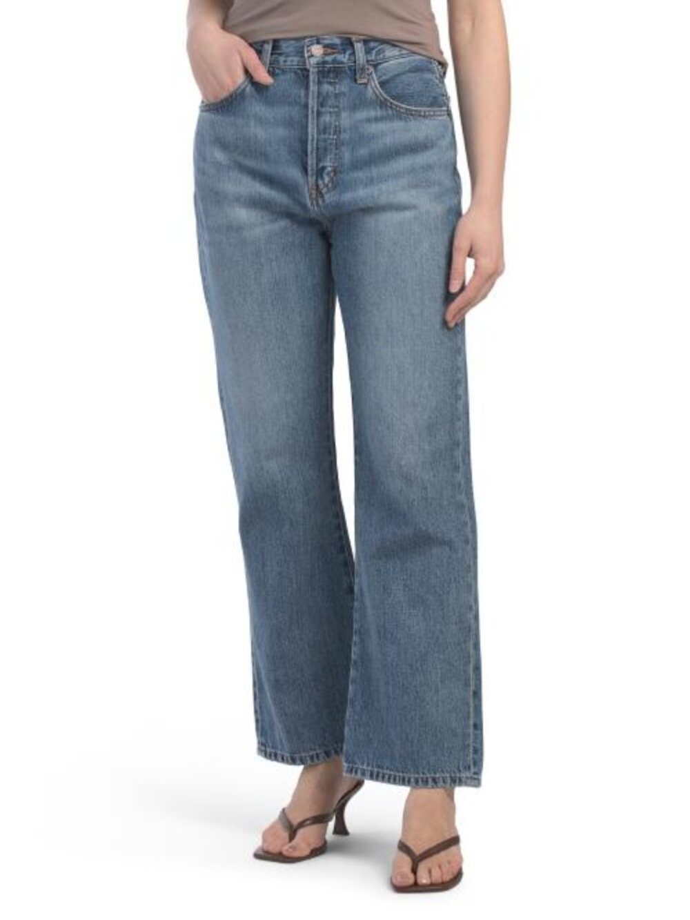 ETICA Kent Cropped Flare Jeans